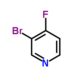 3-Bromo-4-fluoropyridine structure