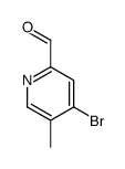 4-溴-5-甲基吡啶甲醛结构式