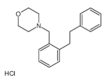 4-[[2-(2-phenylethyl)phenyl]methyl]morpholine,hydrochloride Structure