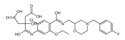 莫沙必利柠檬酰胺结构式