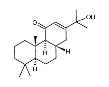 15-hydroxy-12-abieten-11-one Structure
