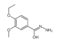 4-Ethoxy-3-methoxybenzohydrazide Structure