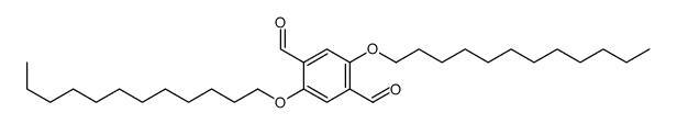 2,5-二十二氧基-1,4对苯二甲醛结构式