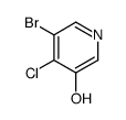 3-溴-4-氯-5-羟基吡啶结构式