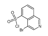 4-Bromoisoquinoline-5-sulphonyl chloride Structure