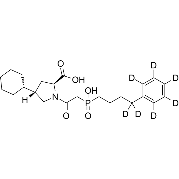Fosfenopril-d7 Structure