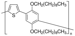 聚[(2,5-二癸氧基-1,4-苯撑)-ALT-(2,5-噻吩)]结构式
