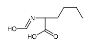 N-甲酰基-L-正亮氨酸结构式