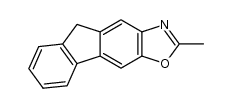 2-Methylfluoreno[2,3-d]oxazole结构式
