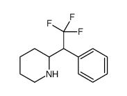 2-(2,2,2-Trifluoro-1-phenylethyl)piperidine Structure