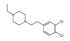 1-[2-(3,4-dichlorophenyl)ethyl]-4-ethylpiperazine Structure