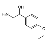 2-amino-1-(4-ethoxyphenyl)ethanol Structure