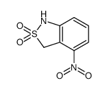 4-Nitro-1,3-dihydrobenzo[c]isothiazole 2,2-dioxide structure