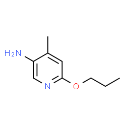 4-Methyl-6-propoxypyridin-3-amine Structure