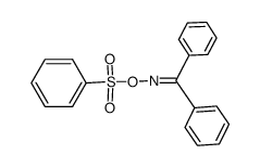 benzophenone-(O-benzenesulfonyl oxime )结构式