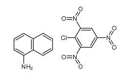 [1]naphthylamine, compound with 2-chloro-1.3.5-trinitro-benzene Structure