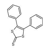 4,5-diphenyl-1,3-dithiole-2-thione structure