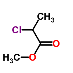 2-氯丙酸甲酯结构式