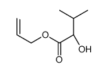 prop-2-enyl (2S)-2-hydroxy-3-methylbutanoate Structure