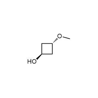 反式3-甲氧基环丁醇结构式