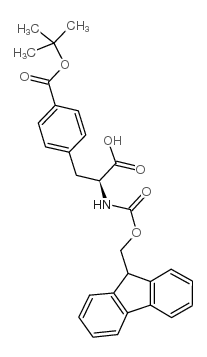 Fmoc-Phe(4-COOtBu)-OH structure