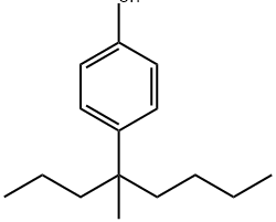 Phenol, 4-(1-methyl-1-propylpentyl)-结构式