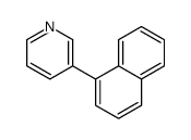 3-naphthalen-1-ylpyridine结构式