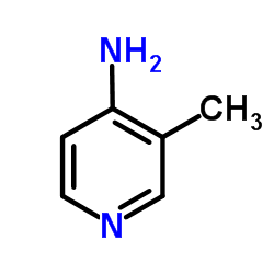 4-氨基-3-甲基吡啶结构式