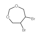 5,6-dibromo-1,3-dioxepane结构式