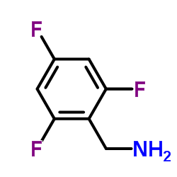 2,4,6-Trifluorobenzylamine structure