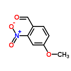 4-甲氧基-2-硝基-苯甲醛结构式
