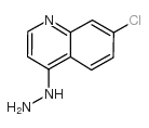 7-氯-4-肼基喹啉结构式