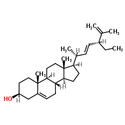 22-去氢赤桐甾醇结构式