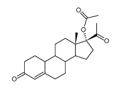 醋酸诺孕酮结构式