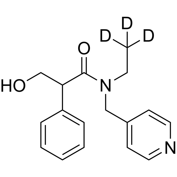 托吡卡胺-d3结构式