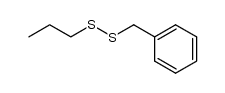 1-benzyl-2-propyldisulfane Structure