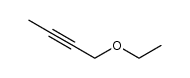 ethyl 2-butynyl ether Structure
