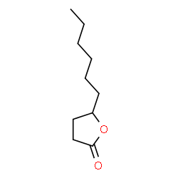 4-DECANOLIDE Structure