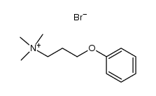 1-(3-phenoxypropyl)trimethylammonium bromide Structure
