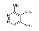 4,5-二氨基吡啶-3(2H)-酮结构式