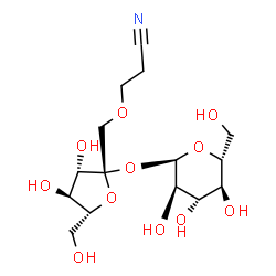 2-CYANOETHYL SUCROSE结构式