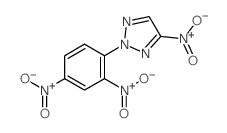 2H-1,2,3-Triazole,2-(2,4-dinitrophenyl)-4-nitro-结构式
