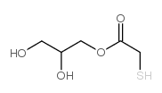 Glyceryl monothioglycolate Structure
