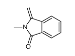 2-methyl-3-methylideneisoindol-1-one结构式