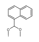 1-(二甲氧基甲基)萘结构式