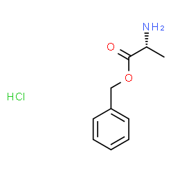 苯甲基 (2R)-2-氨基丙酯盐酸结构式