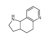 2,3,3a,4,5,9b-hexahydro-1H-pyrrolo[2,3-f]quinoline结构式