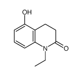 1-ethyl-5-hydroxy-3,4-dihydroquinolin-2-one Structure