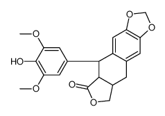 4-Demethyldeoxypodophyllotoxin Structure