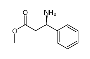 (R)-3-氨基-3-苯基 丙酸甲酯结构式
